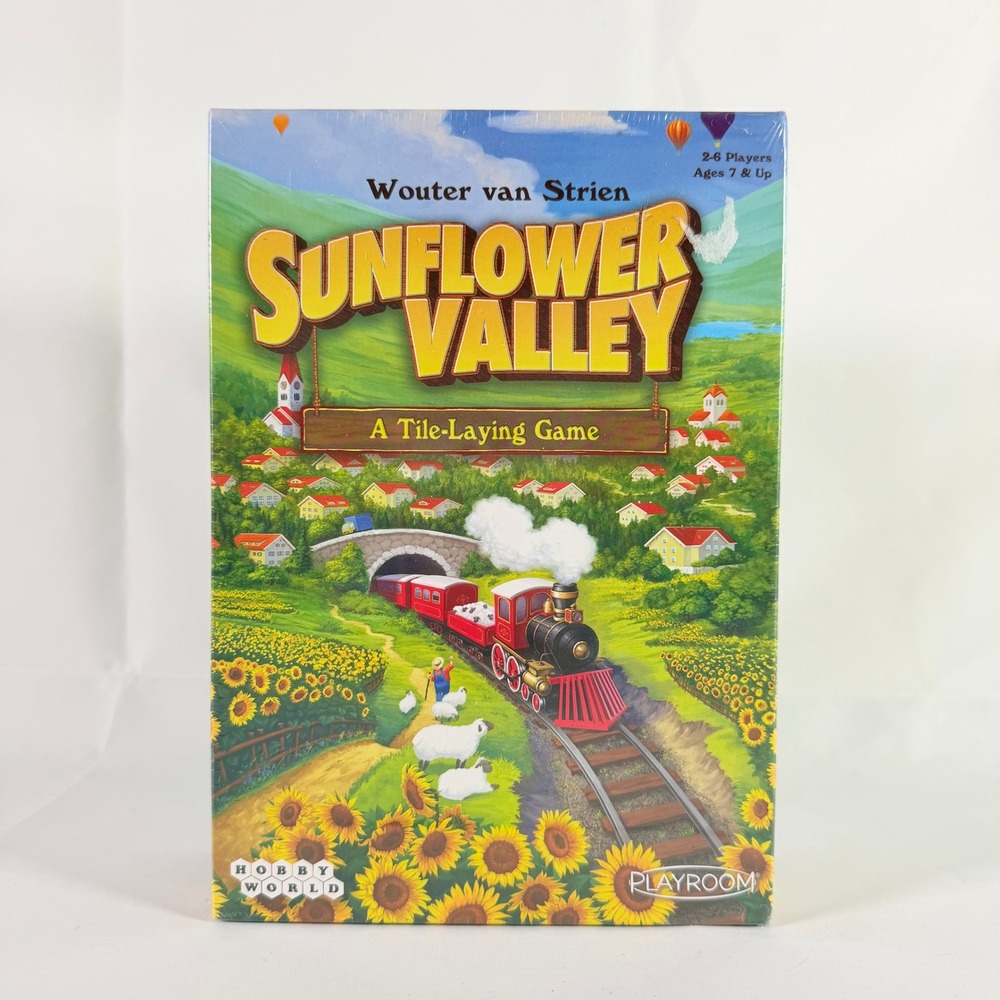 Sunflower‎ Valley A Tile Laying Board Game Ultra Pro Playroom New Sealed